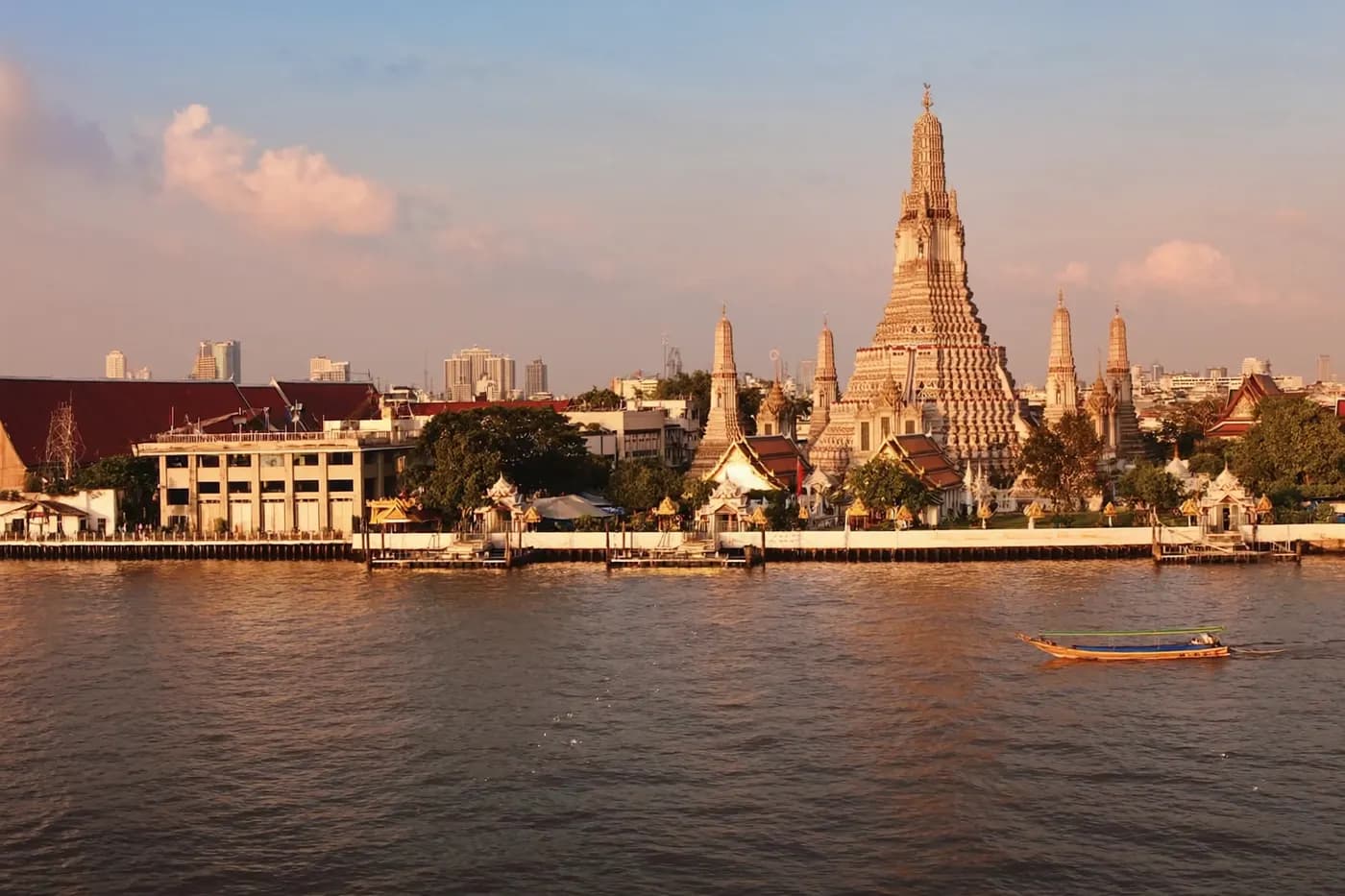 Bangkok at golden hour