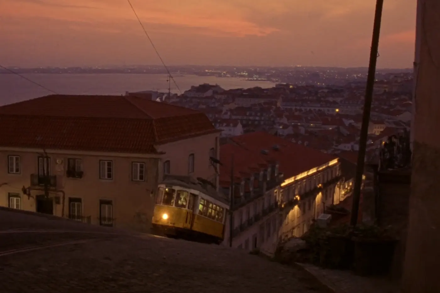 Lisbon at golden hour